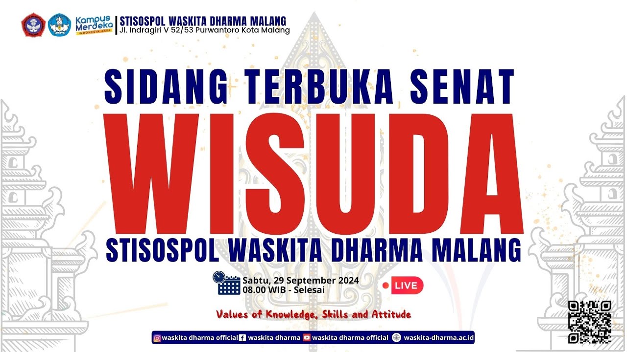 WISUDA STISOSPOL Waskita Dharma Malang 2024 || Part 5