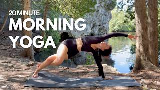 20 MIN Feel Good Morning Yoga Flow | Anxiety Relief & Grounding