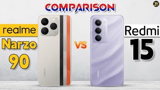 Realme Narzo 90 vs Redmi 15 : Best Phone Under 20000❓🤨