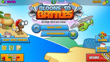 Grinding Keys In BLOONS TD BATTLES!!