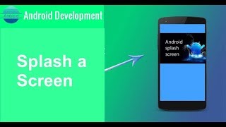 How to Splash a Screen in Android Activity automatically for beginners YouTube screenshot 5