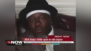 Alfred Olango's brother speaks on radio program screenshot 2