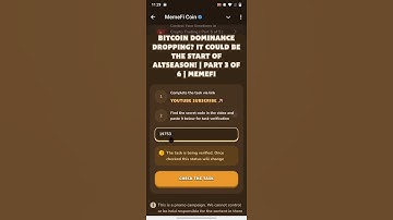 Bitcoin Dominance Dropping? It Could Be the Start of Altseason! | Part 3 of 6 | MemeFi Code Today