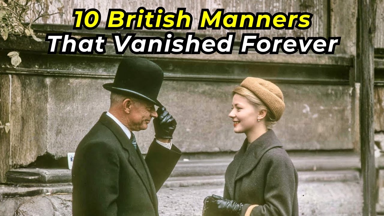 10 британских манер, о которых все забыли