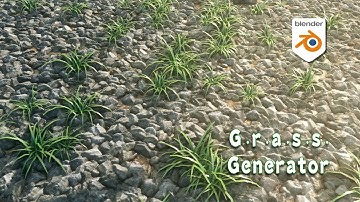 [Tut] Grass Generator - blender animation nodes