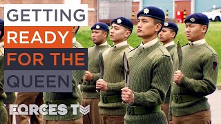 Royalty Awaits: Gurkhas Prepare For Guard Duties | Forces TV