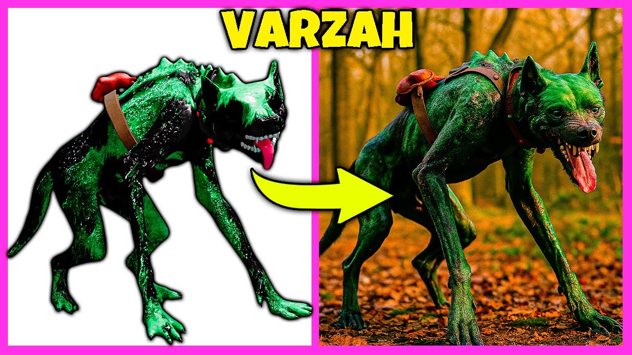 Garten of Banban 8 Characters In Real life | Varzah, Flumbo, Syringeon