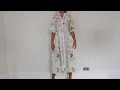 Hayley menzies paradise found shirt dress s