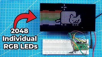 64x32 RGB Panel Raspberry Pi Pico Tutorial