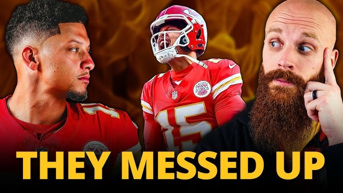 Mahomes is pissed off and they are adding fuel to the fire...