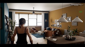 Sally ingame First and Third Person Unreal Engine 4.26.2  RTXON