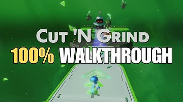 Astro Bot Cut N Grind 100% Walkthrough PS5 Gameplay No Commentary