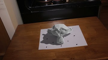 Blender Project: 3D Monkey Head Motion Track