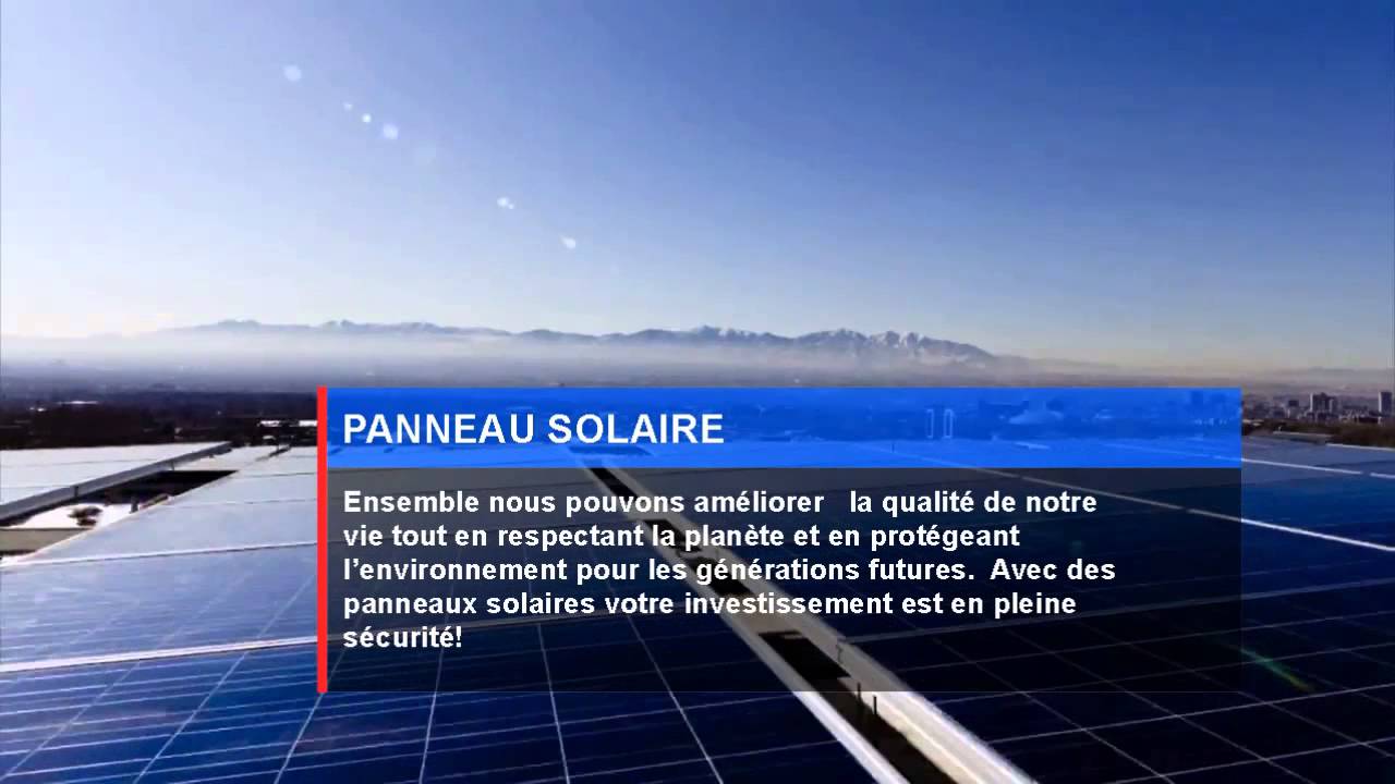 MF Industrielle -  Panneau solaire