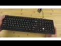 Tastatura cu fir Defender UltraMate SM530 / Membrana thumbnav video 1