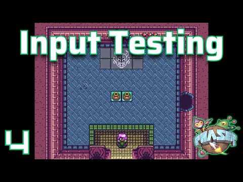 How To Make A Zelda-Like Game With Phaser 3 - Part 4 - Input Testing