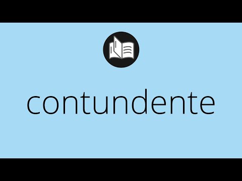 Vídeo: Què és una definició contundent?