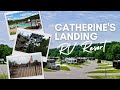 Catherine&#39;s Landing AR- Our first time RV camping | FULL REVIEW AND TOUR
