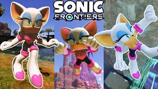 💜 ROUGE THE BAT - CUSTOM ANIMATIONS! - SONIC FRONTIERS (4K)