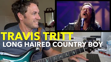 Guitar Teacher REACTS: Travis Tritt - Long Haired Country Boy (Live & Kickin') 4K