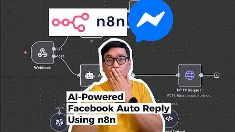 Facebook Auto Reply using AI Agent + n8n