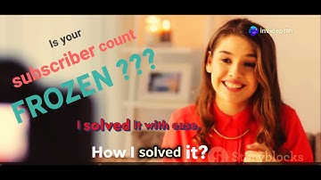 How to Fix the Subscriber Count Stuck? - Subscriber Count Not Updating (Freezing Subs) #popular