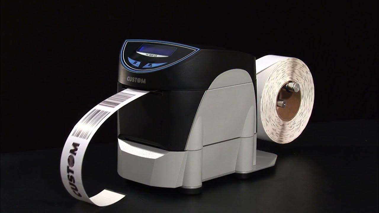 Принтер для печати билетов CUSTOM TK302 - YouTube