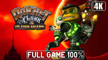 Ratchet & Clank 3: Up Your Arsenal - Full Game 100% Longplay Walkthrough 4K 60FPS