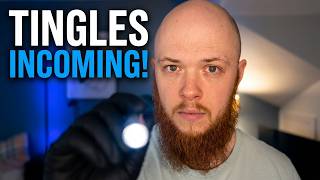 ASMR Cranial Nerve Exam (Slightly Mad Doctor) Tingles Guranteed, Very Close Up