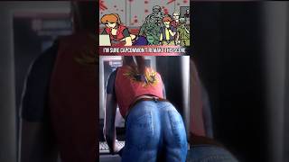 Steve Was NOT Looking At The Monitor #residentevil #horrorgames #shorts