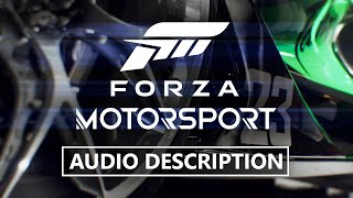 Forza Motorsport - Audio Descriptive Official Announce Trailer