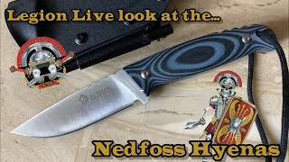 Legion live look at the NedFoss Hyenas fixed blade knife!