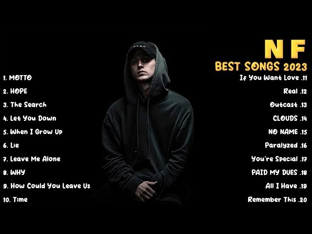 NF Best Songs Playlist 2023 - NF Greatest Hits Full Album 2023 -  Top Songs Hip Hop Music 2023 class=