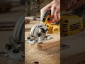 DeWalt Circular Saw Makes Perfect Cuts Every Time #woodworking #tools