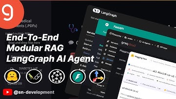 Build an End-To-End  Modular RAG LangGraph AI Agent with Web Search | PDF Upload, Pinecone, Groq