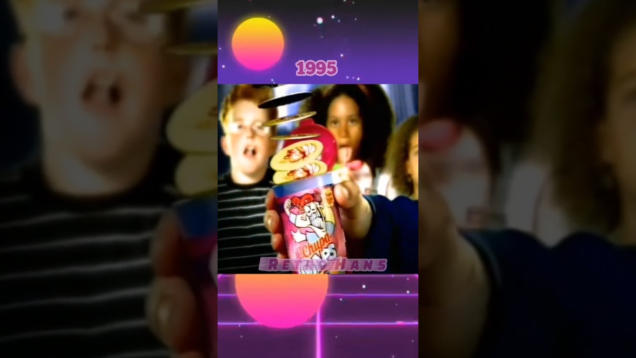Chupa Caps Werbung von Chupa Chups 1995