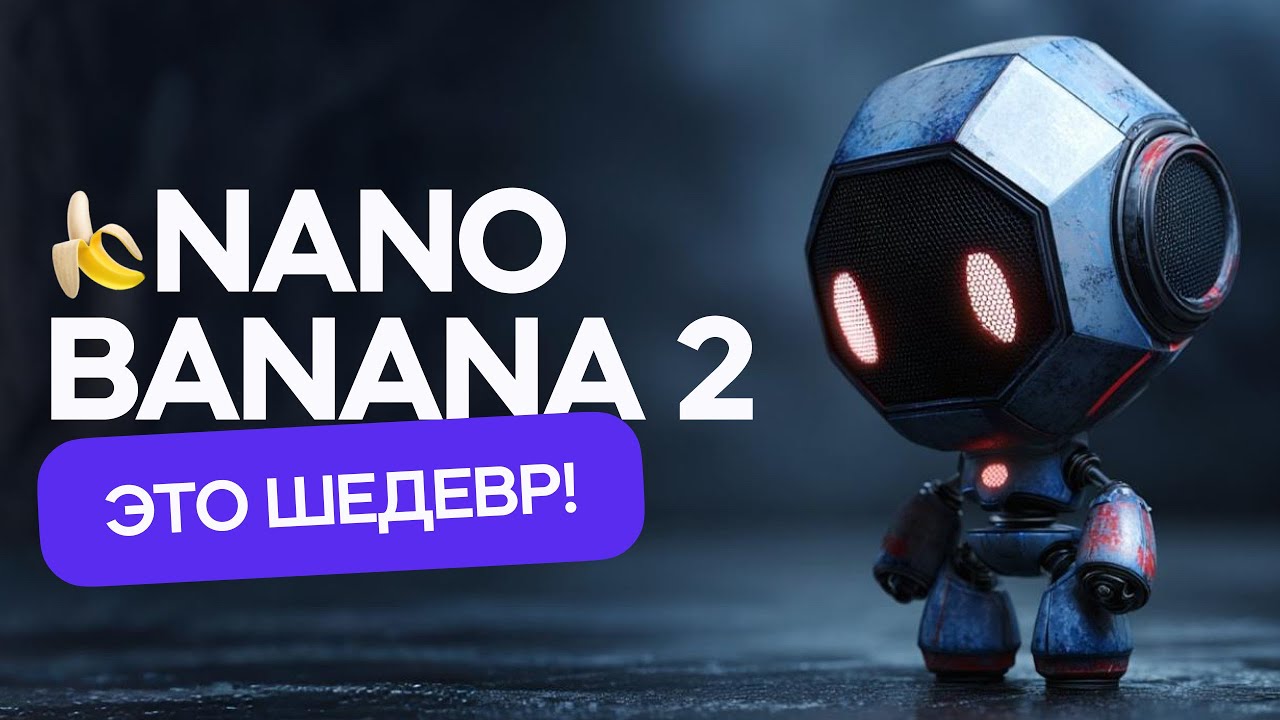 BNANAページ Nano Banana 2 (Pro) - Это шедевр! Обзор возможностей и сравнение с