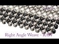 Artbeads Quick Tutorial - Right Angle Weave Seed Bead Technique with Leslie Rogalski