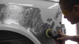 видео: Volkswagen T5. Рихтовка крыла споттером в подробностях. ФИНИШ. картинка: Volkswagen T5. Рихтовка крыла споттером в подробностях. ФИНИШ.