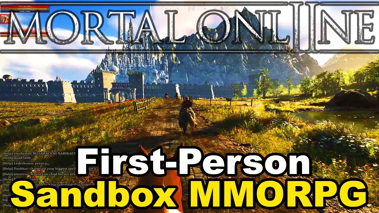 What is Mortal Online 2? - Best Sandbox MMORPG in 2022? - One Massive Server, One World, PvP and PvE