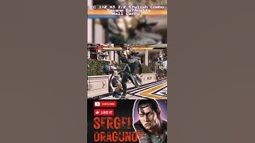 FC 1+2 Х3 Jab Combo | Real Match | Tekken 8 | Sergey Dragunov
