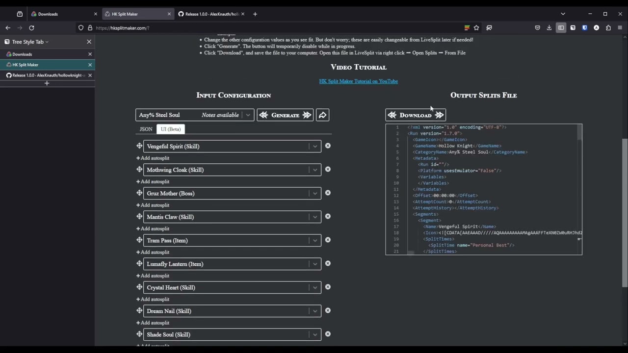 Hollow Knight Auto-hit-counter Guide for LiveSplit Windows (Outdated)