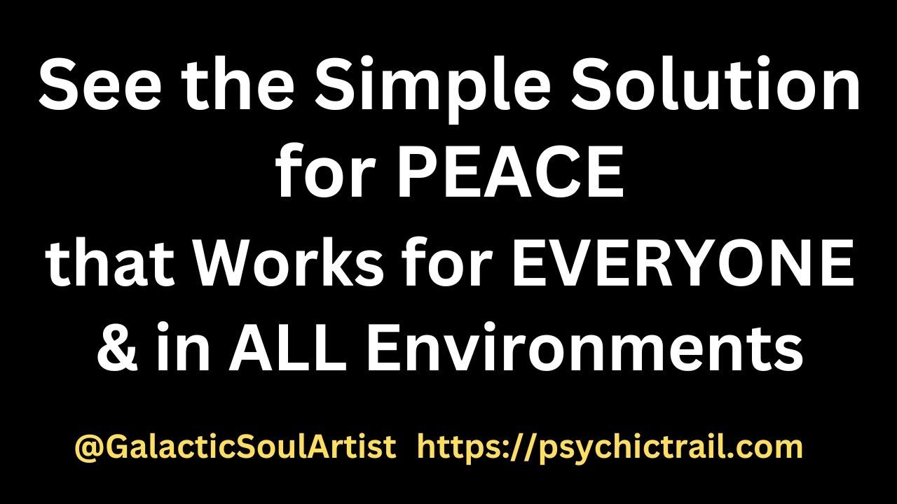 This COLOR Can Bring PEACE 