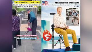 Recommended by orthopedic doctors! 1-Second Cane & Chair Switch. It makes walking safer