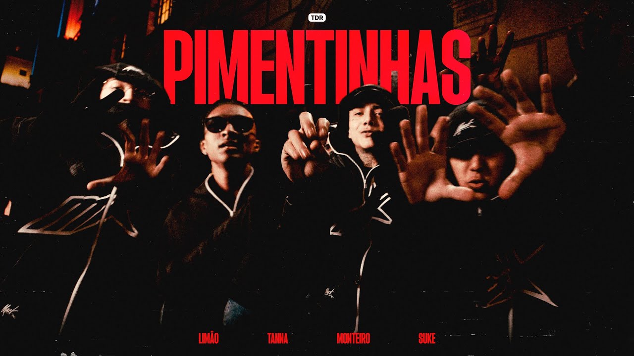 LIMÃO, TANNA, MONTEIRO, SUKE - PIMENTINHAS (Official Music Video)