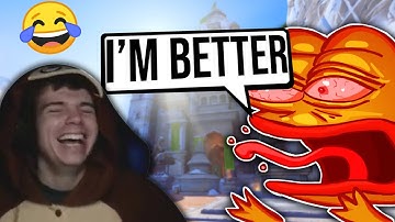 TRIGGERED LOSERS TRY RAIDING MY STREAM?! (BEATING TOXIC PLAYERS IN OVERWATCH)