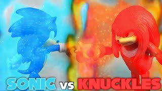 Sonic vs Knuckles Sonic Stop Motion
