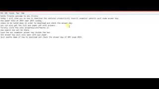 Npc Examiner Premils 20 Sept Answer Key 2015 Cutoff Marksmerit List