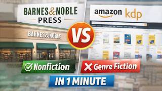 Barnes & Noble Press vs Amazon KDP in One Minute