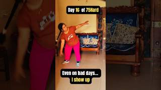 Day 16 of 75 Hard… Didn’t Feel Like It 😐 #fitnessjourney #75hardchallenge #consistency #shorts